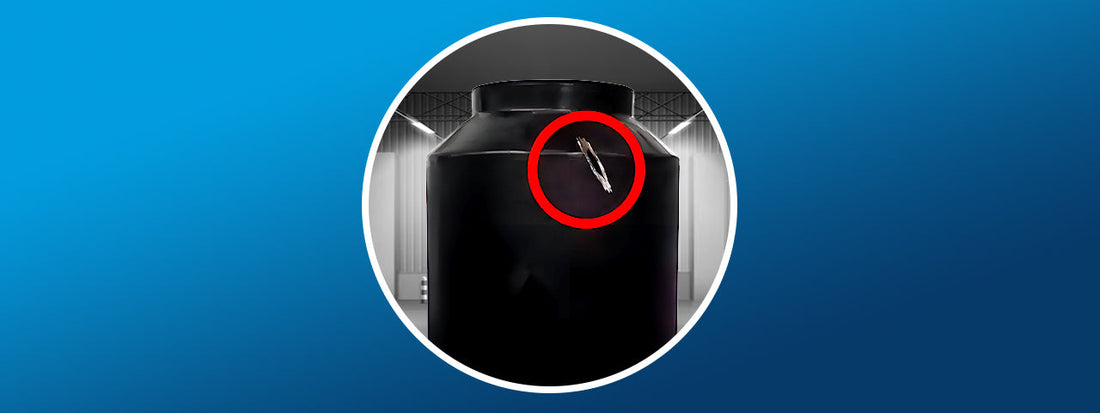 Cómo reparar una fisura en la Tinaco Plus+ Rotoplas