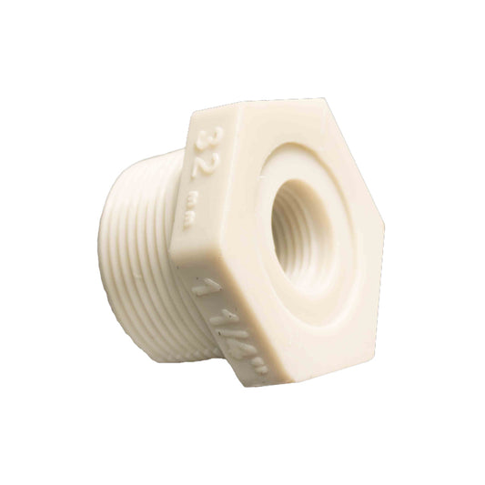 Reducción Bushing PVC EDOMEX RB04 1 1/4" X 1/2"