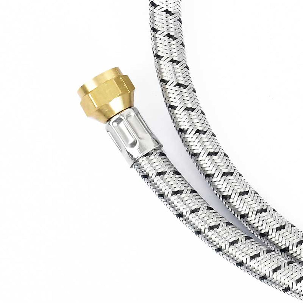 1Set 10FT POL Tubo Gas Propano Con 3/8 - Foto 3