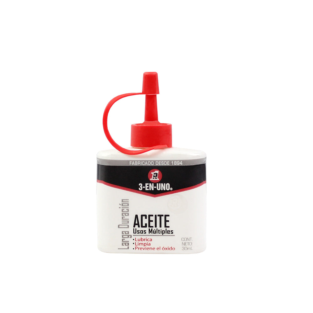 Aceite 3 En 1 De 30 Ml Envase Plastico