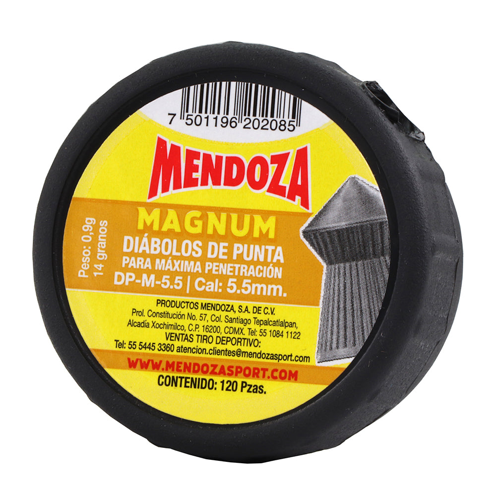 Diabolo Magnum Cal 5.5 Mendoza 120 Piezas Dp-M-5.5 4686