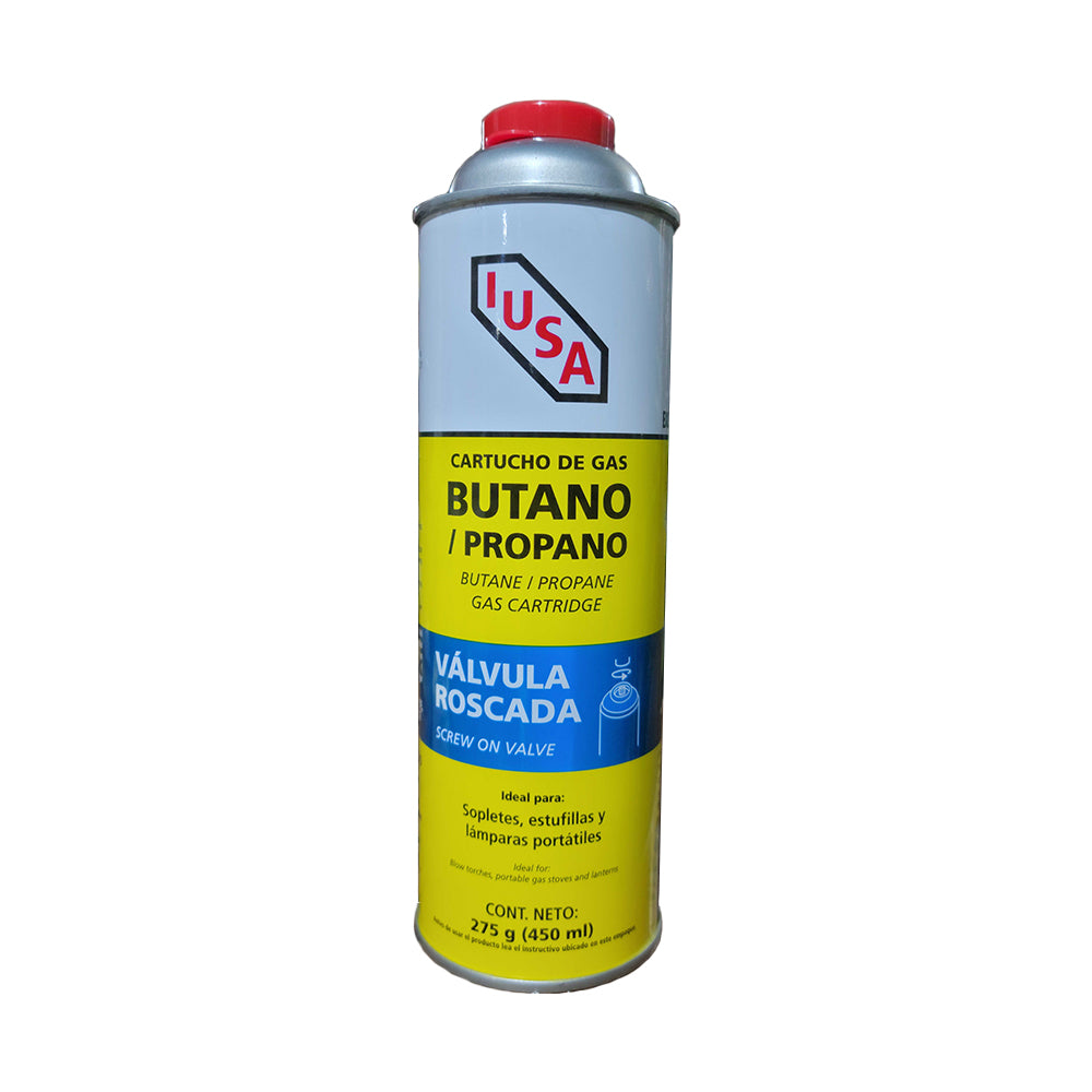 Repuesto Gas Iusa 616103 275Gr/450Ml Europeat Euro E12