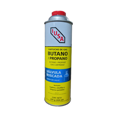 Repuesto Gas Iusa 616103 275Gr/450Ml Europeat Euro E12