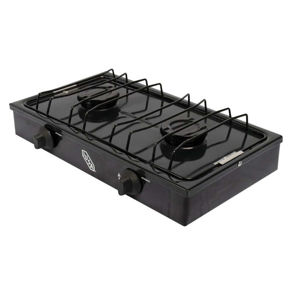 Estufa De Quemadores Iusa 604974 Negro Plomosa