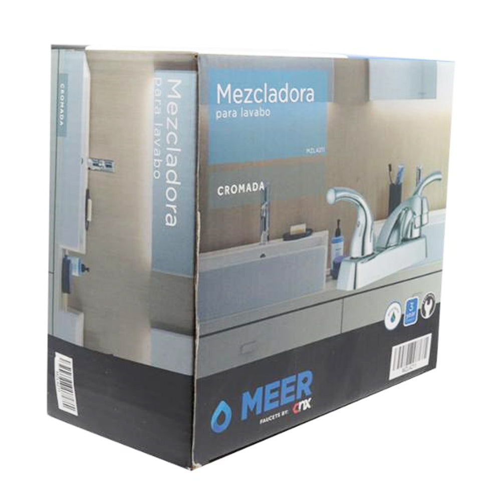 Grifo Mezcladora Para Baño Lavamanos Meer Mzl4211