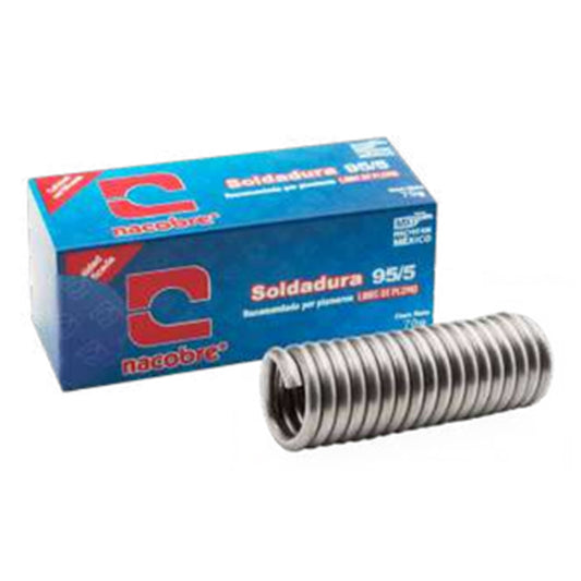SOLDADURA 95 X 5 NACOBRE (3 MTS) 180GR