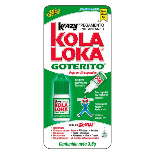 Pegamento Instantaneo Kolaloka Gotero 3.5 G