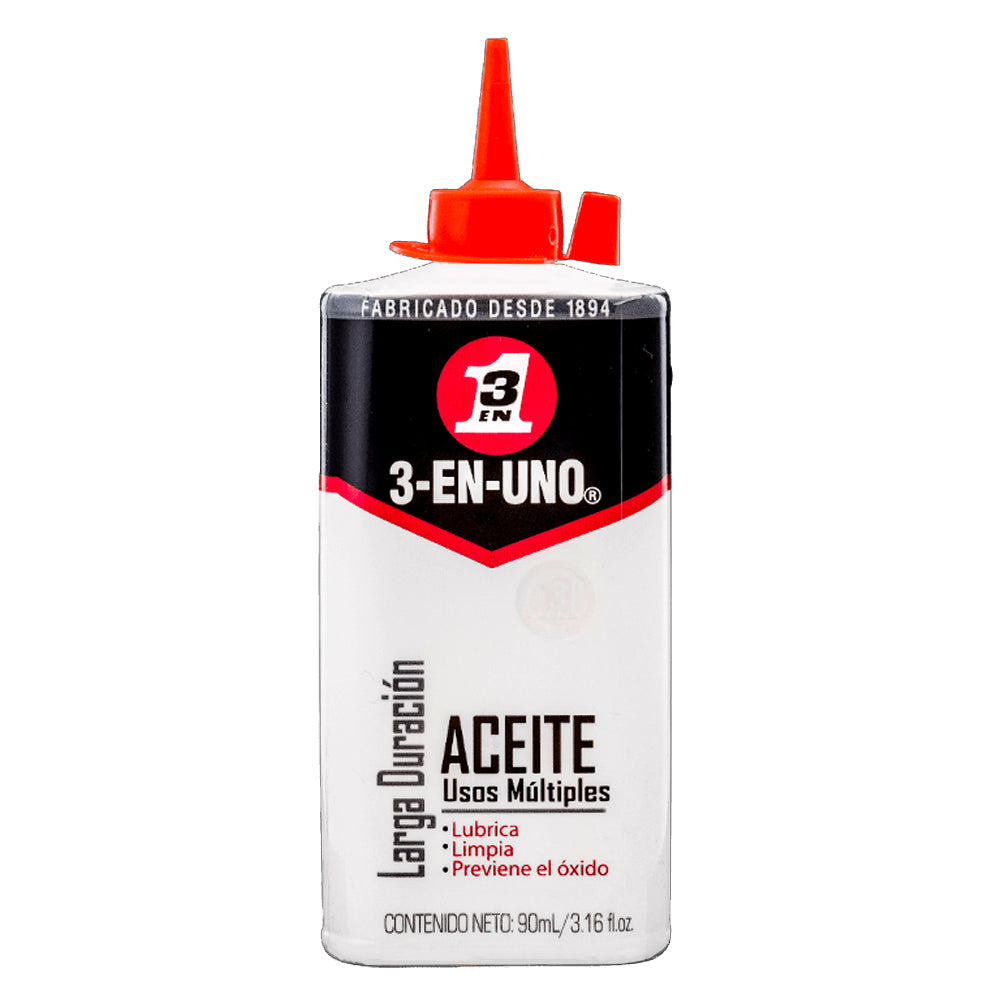 Aceite Multiusos Gotero 90 ml 3-EN-UNO