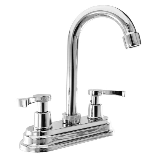 Mezcladora Lavabo Tipo Bar Cromada Anbec Mezb1646