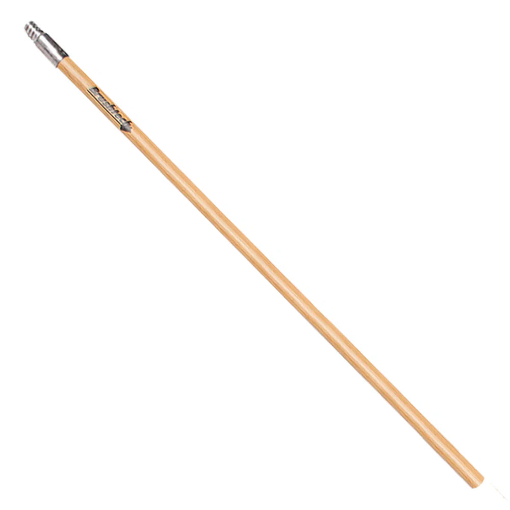 Bastón Madera Punta Metálica 7/8" x 1.20 m Brushtech