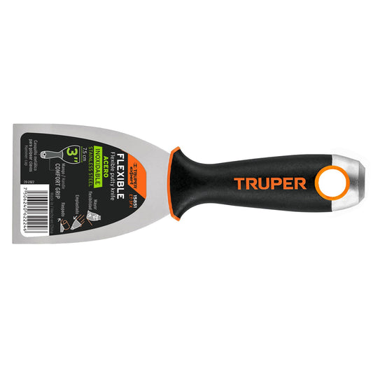 Espatula Truper 15851 3" Flexible Acero Inoxidable