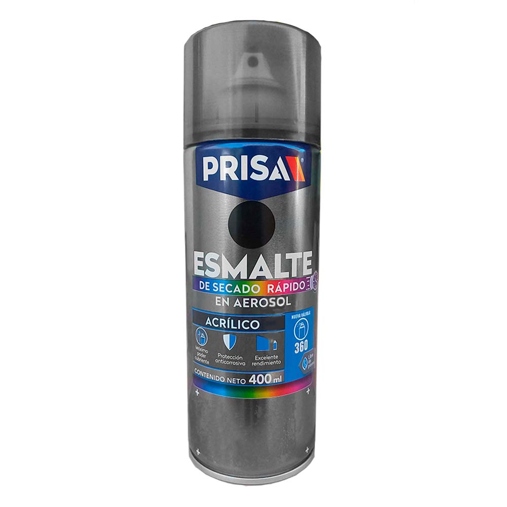 Aerosol Prisa 2398 Negro Mate