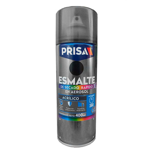 Aerosol Prisa 2398 Negro Mate