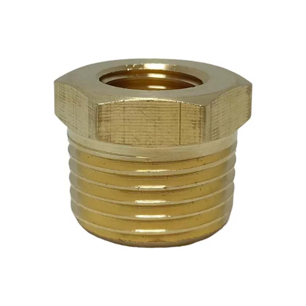 Reducción Bushing Bronce 1/4" X 1/8"