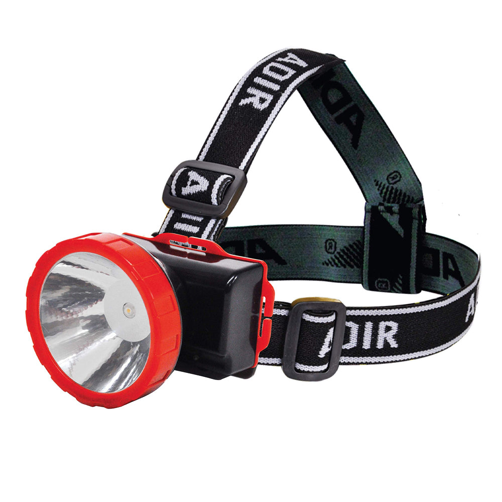 Linterna Cabeza Recargable 1W Súper Led Adir 2135 | Plomosa