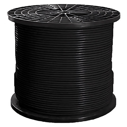 CABLE SENCILLO IUSA 301170 #8 NEGRO (METRO)