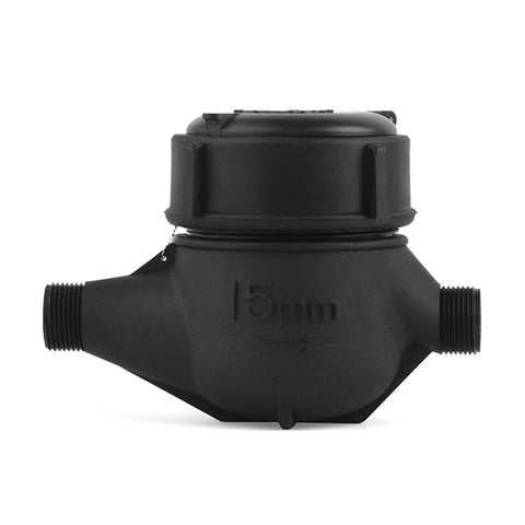 Medidor para Agua ADCCOM 1/2" Tipo "C" Plástico Chorro Único