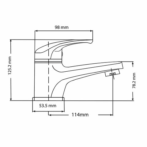 Monomando para lavabo dica medidas