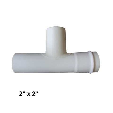 Tee Pvc Hidraulico Sistema Ingles 2 x 2