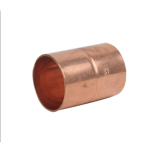 Cople Cobre Con Tope 1 1/2"