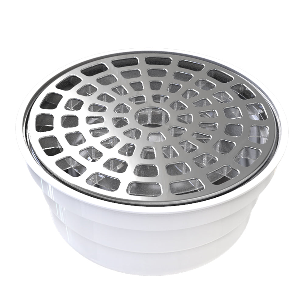 Coladera Universal Fleximatic 2259 Cubierta Inoxidable Check Anti-olores