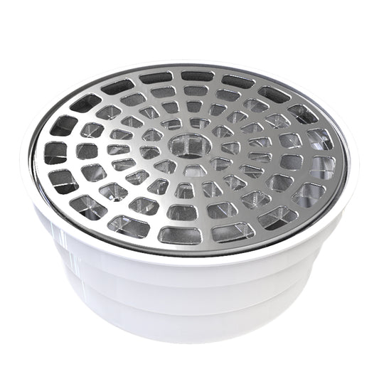 Coladera Universal Fleximatic 2259 Cubierta Inoxidable Check Anti-olores