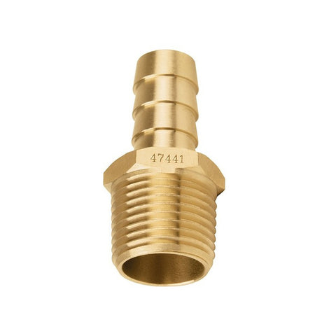 Niple Botella 1/4" X 1/4" Bronce