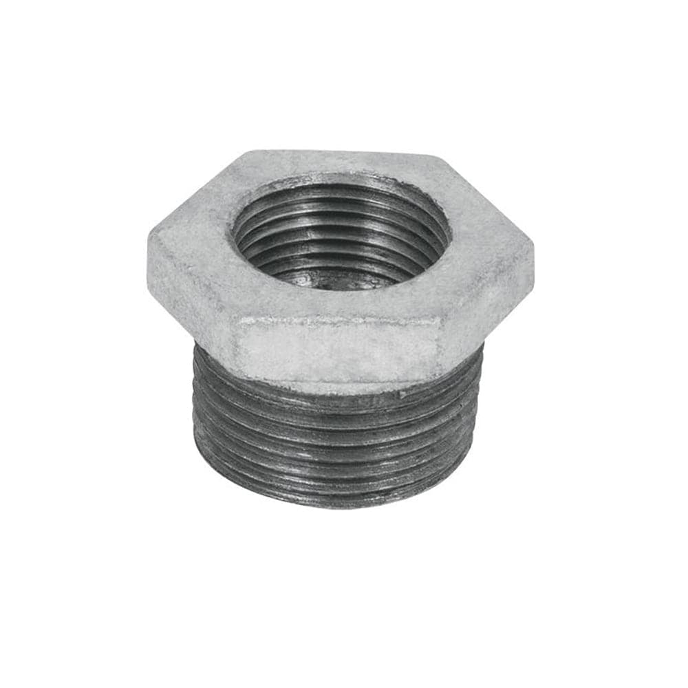 Reduccion Bushing Galvanizado 1/2" X 1/4"