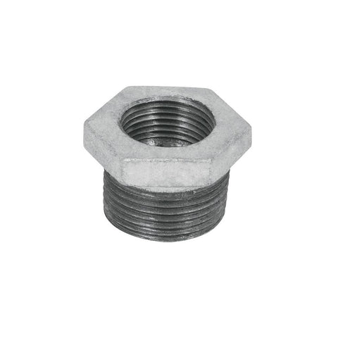 Reduccion Bushing Galvanizado 3/4" X 1/4"