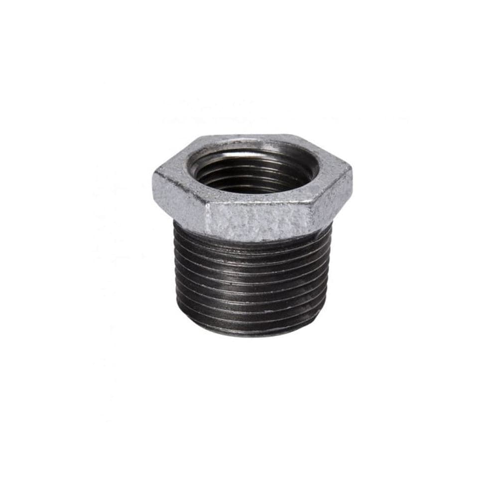 Reduccion Bushing Galvanizado 1 1/2" X 1"