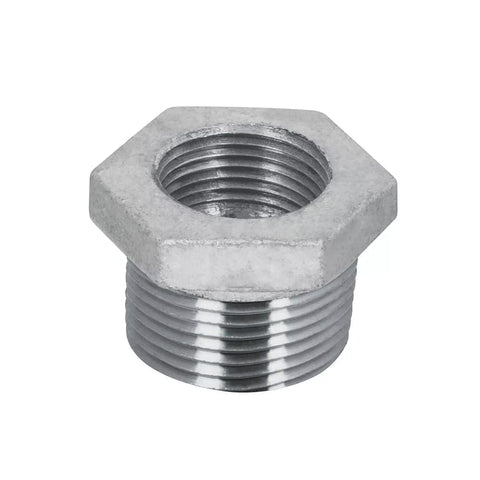 Reduccion Bushing Galvanizado 2 1/2" X 2"