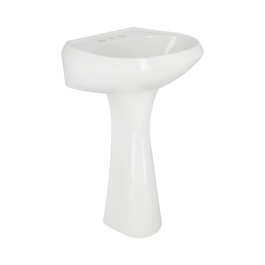 Lavabo Con Pedestal Austria Blanco