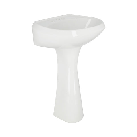 Lavabo Con Pedestal Austria Blanco