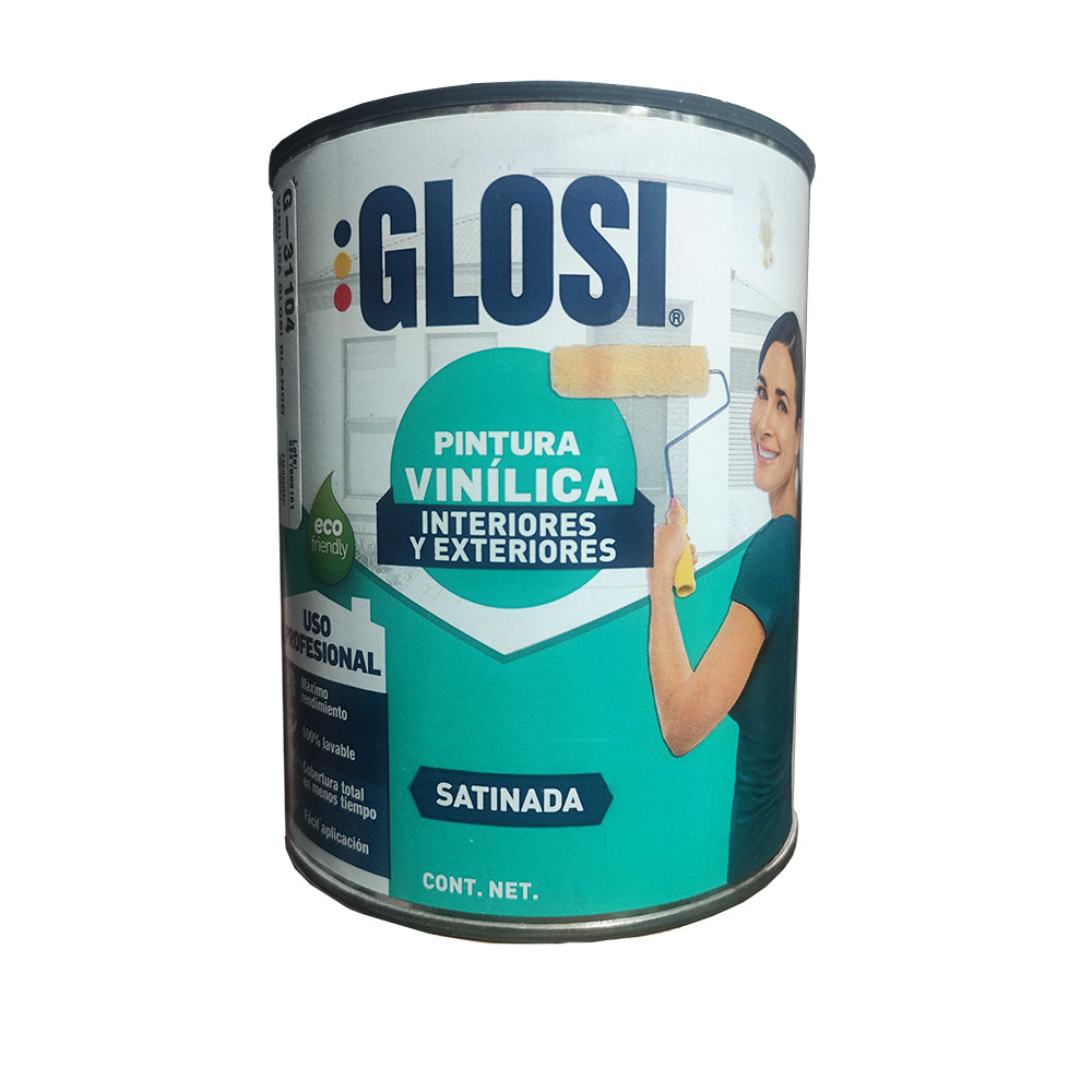 Pintura Vinilica Glosi Azul Intenso 1 Lt