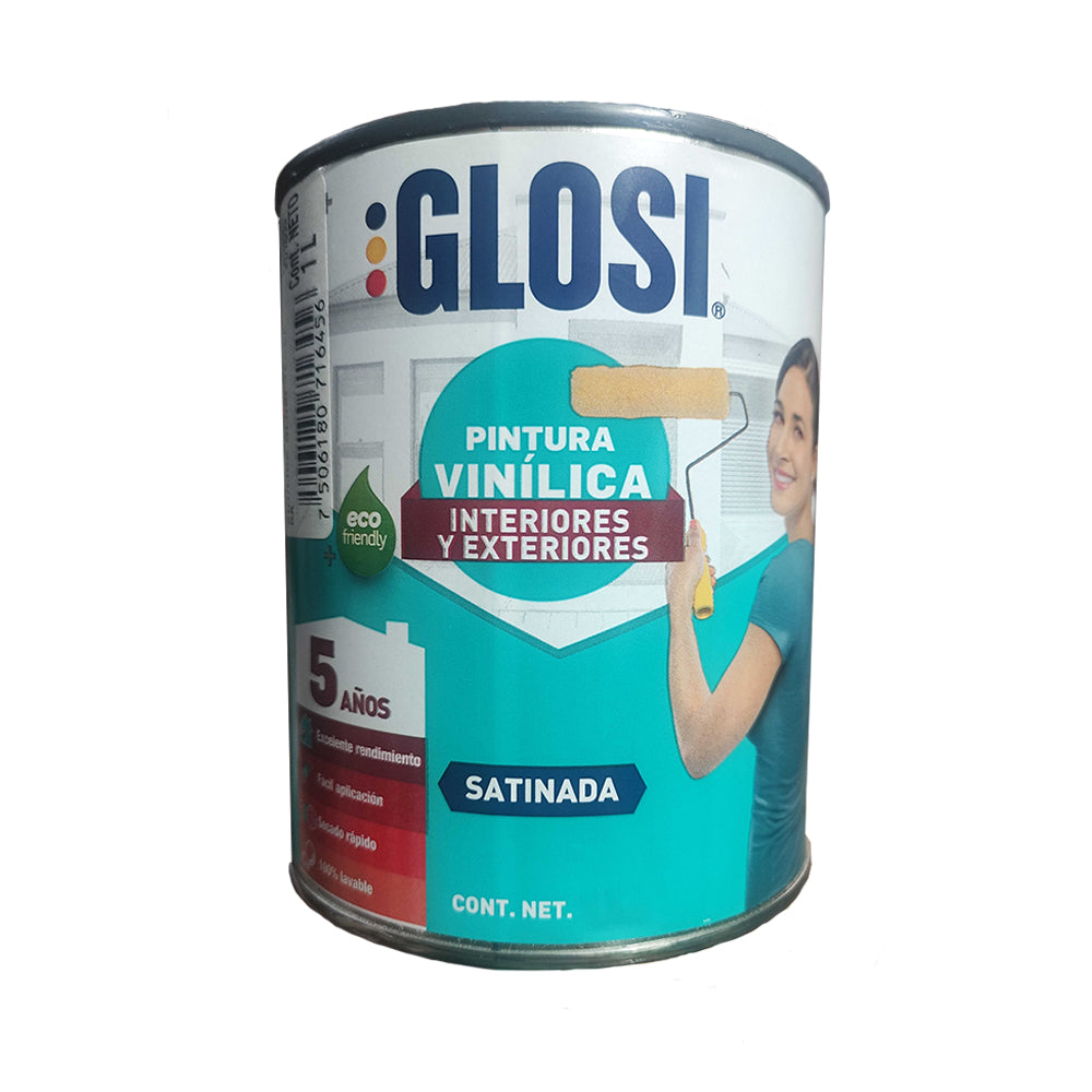 Pintura Vinilica Glosi Ocre 5 Años  4 Lt