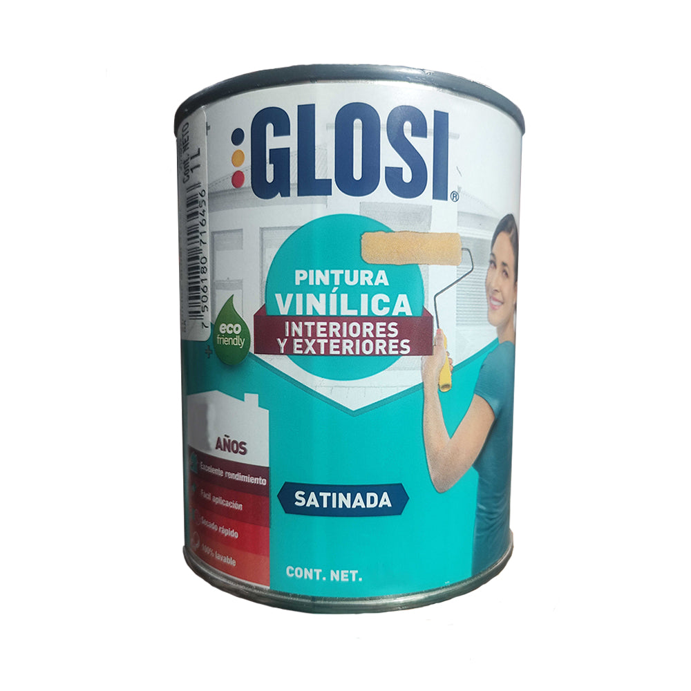 Pintura Vinilica Glosi Paja 3 Años  4 Lt