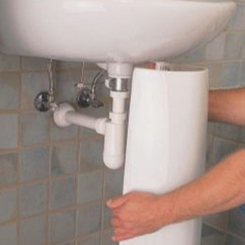 Instalacion De Sanitario Y Lavabo Con Pedestal