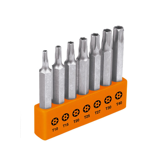 Juego 7 Puntas Torx Combinadas Truper 17813