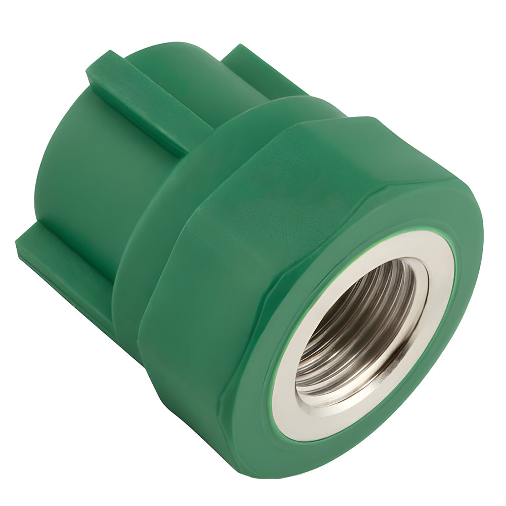 Adaptador Ppr Hembra Reducido Cnx Pradaph2013L 20Mm X 1/2" Inserto Laton