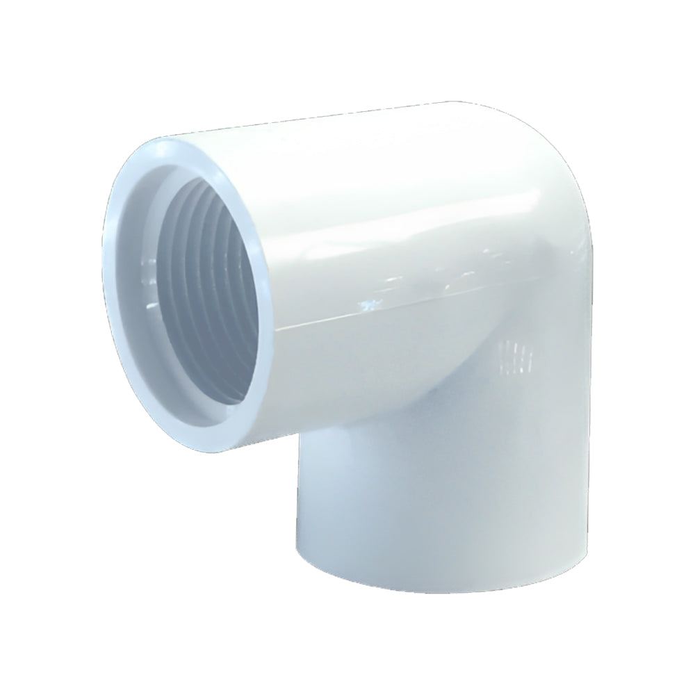 Codo Roscado Pvc Codo Pvc Ce40 90° X 1/2