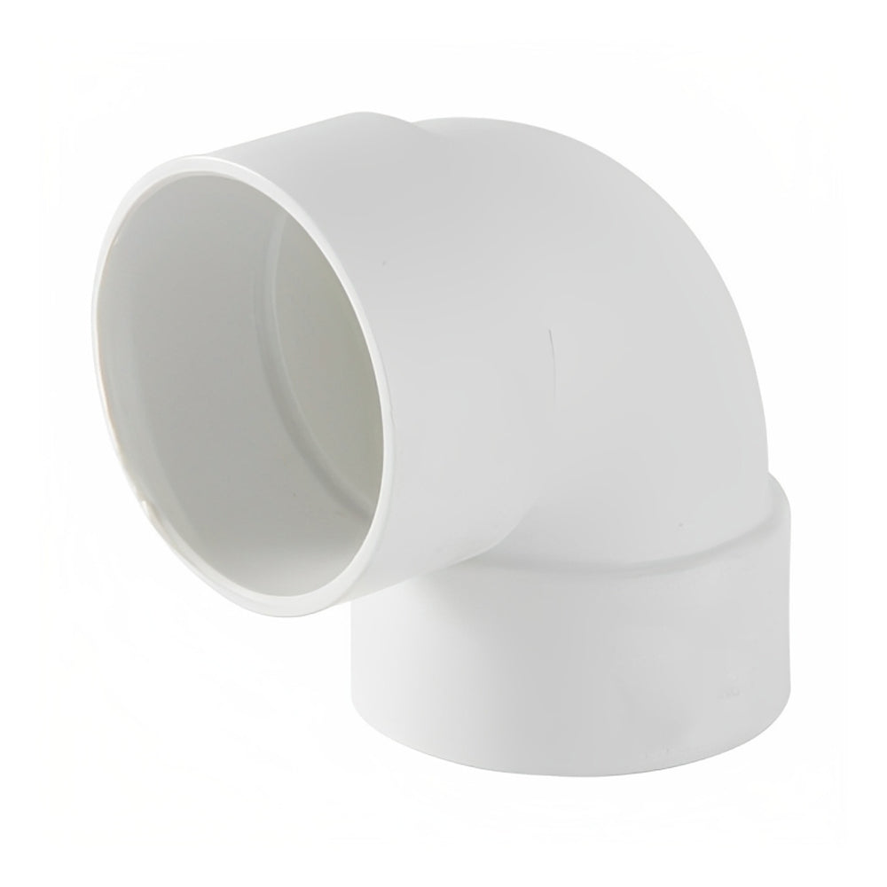 Codo Pvc Sanitario 90° X 4
