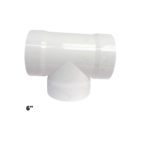 Tee Pvc Sanitario 6"