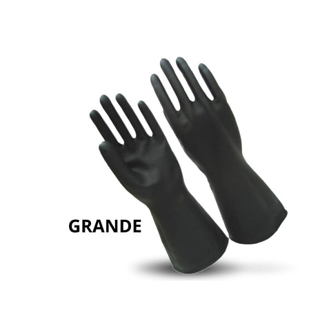 Guante Latex Negro Lion Tools 7175 Grande Industrial