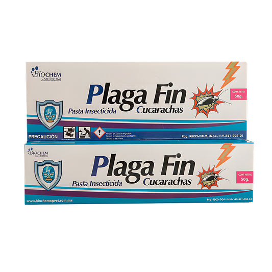 Pasta Insecticida Cucarachas Plagafin 1102 Tubo Depresible 50 G