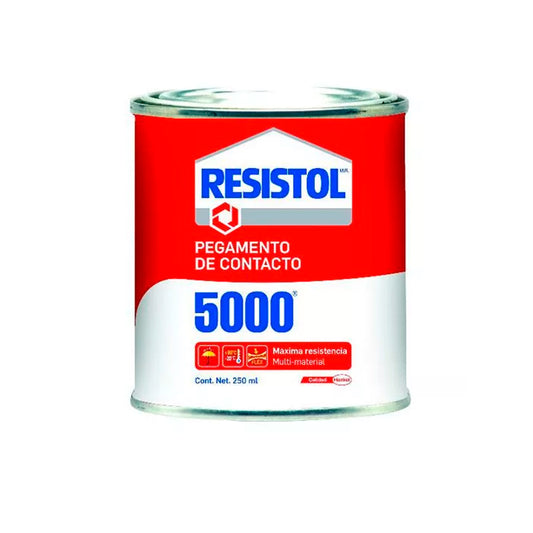 Pegamento De Contacto Resistol 5000 1/4 Lt Amarillo