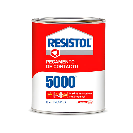 Pegamento De Contacto Resistol 5000 1/2 Lt Amarillo