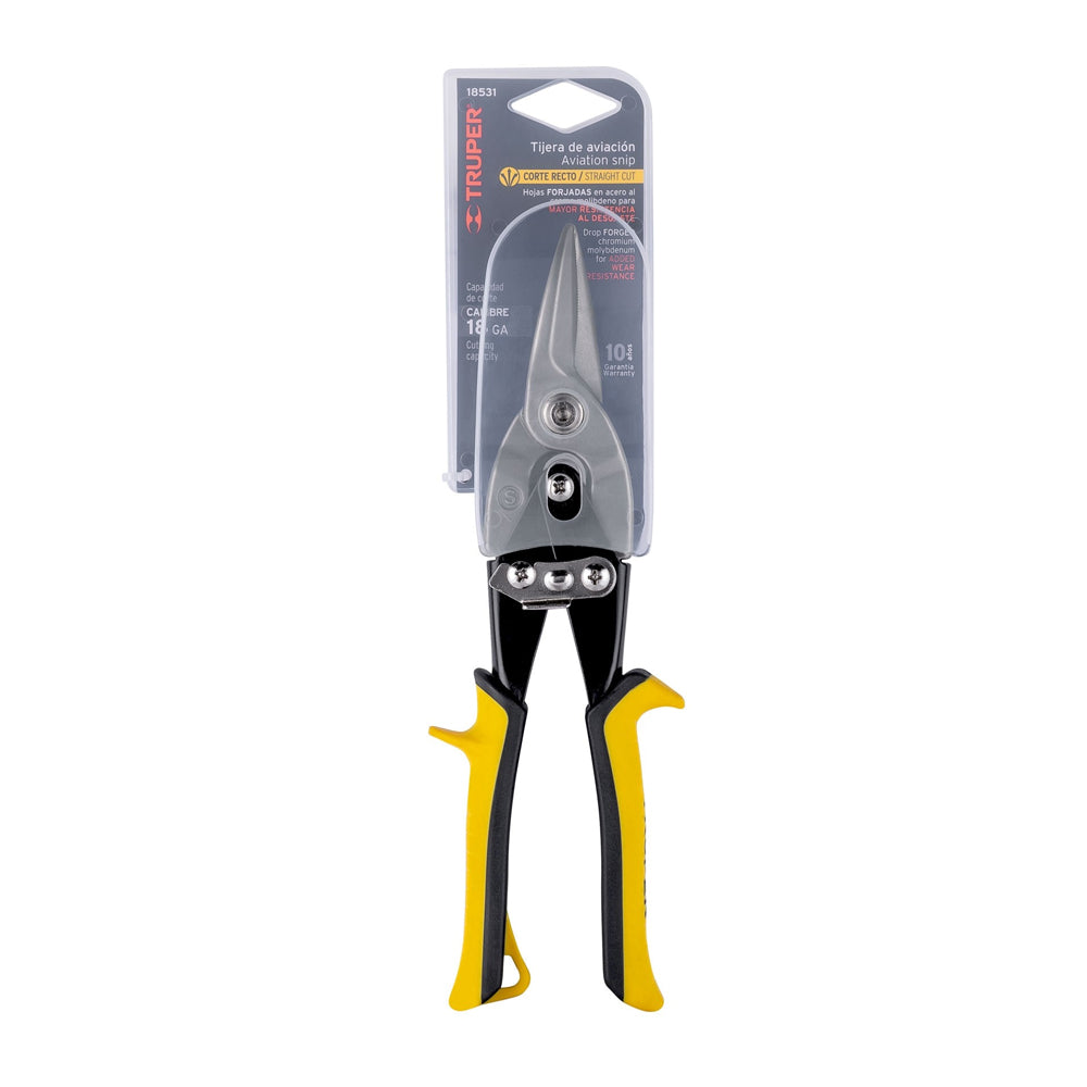 Tijera De Aviacion Truper Corte Recto 91/2" 18531