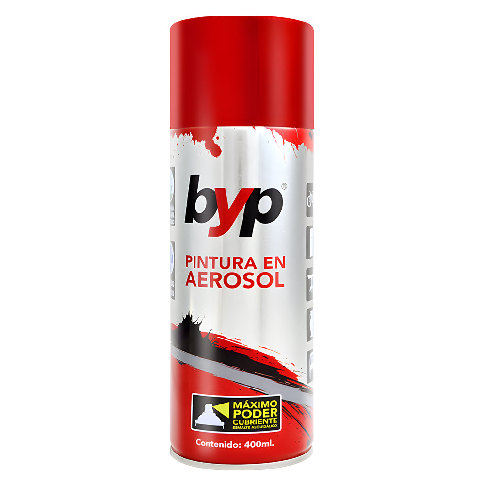 Aerosol Metalico Byp Arm Rojo Metalico