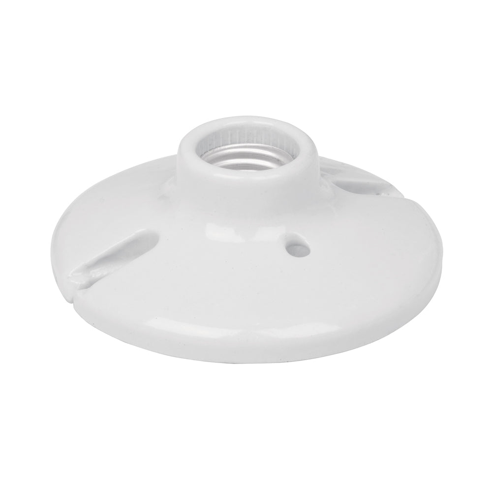 Portalampara De Porcelana Volteck 46524 Circular