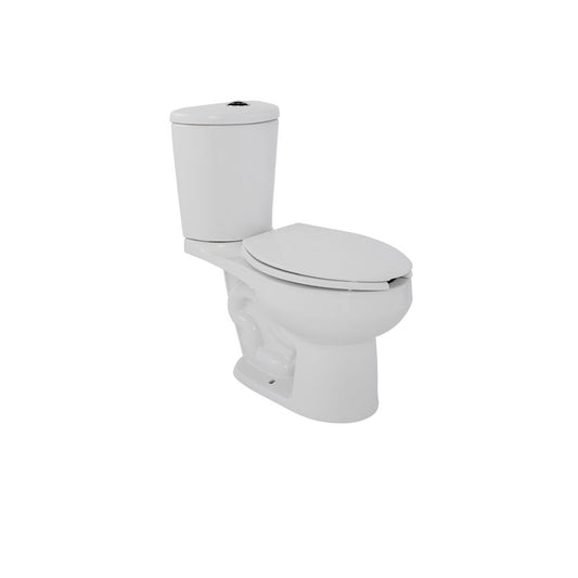 Sanitario Option Elongado Boton Trexp 4.8L Blanco Wc Option Helvex